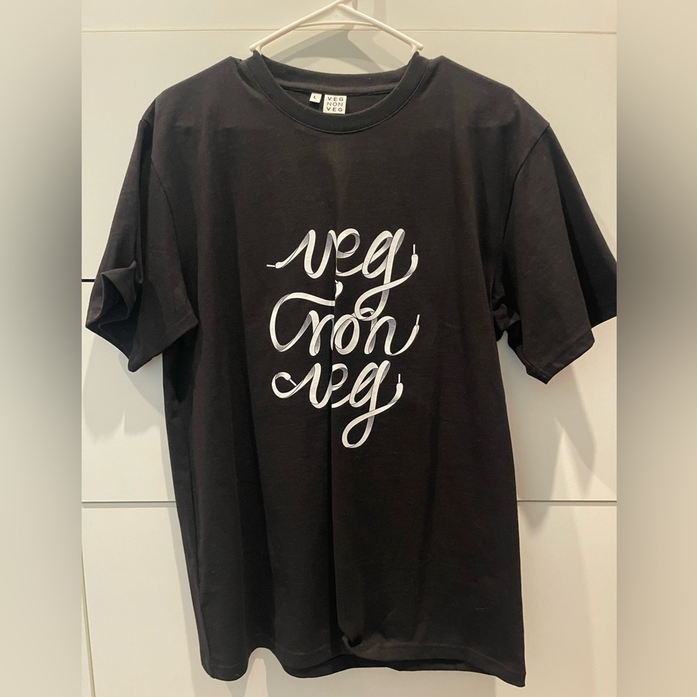Veg non veg NWOT large shirt